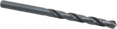 Cleveland - 8mm 118° High Speed Steel Jobber Drill - Oxide Finish, Right Hand Cut, Spiral Flute, Straight Shank, 4.606" OAL, Standard Point - Americas Industrial Supply