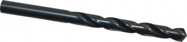 Cleveland - 8.4mm 118° High Speed Steel Jobber Drill - Oxide Finish, Right Hand Cut, Spiral Flute, Straight Shank, 4.606" OAL, Standard Point - Americas Industrial Supply