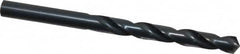 Cleveland - 8.4mm 118° High Speed Steel Jobber Drill - Oxide Finish, Right Hand Cut, Spiral Flute, Straight Shank, 4.606" OAL, Standard Point - Americas Industrial Supply