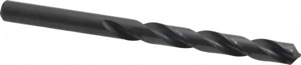 Cleveland - 8.5mm 118° High Speed Steel Jobber Drill - Oxide Finish, Right Hand Cut, Spiral Flute, Straight Shank, 4.606" OAL, Standard Point - Americas Industrial Supply