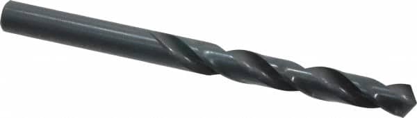Cleveland - 11mm 118° High Speed Steel Jobber Drill - Oxide Finish, Right Hand Cut, Spiral Flute, Straight Shank, 5.591" OAL, Standard Point - Americas Industrial Supply