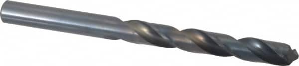 Cleveland - 11.5mm 118° High Speed Steel Jobber Drill - Oxide Finish, Right Hand Cut, Spiral Flute, Straight Shank, 5.591" OAL, Standard Point - Americas Industrial Supply