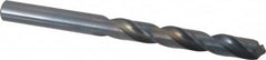 Cleveland - 11.5mm 118° High Speed Steel Jobber Drill - Oxide Finish, Right Hand Cut, Spiral Flute, Straight Shank, 5.591" OAL, Standard Point - Americas Industrial Supply