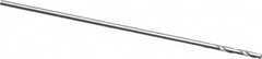 Cleveland - #77 118° High Speed Steel Jobber Drill - Oxide Finish, Right Hand Cut, Spiral Flute, Straight Shank, 7/8" OAL, Standard Point - Americas Industrial Supply
