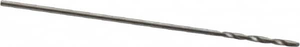 Cleveland - 1/64" 118° High Speed Steel Jobber Drill - Oxide Finish, Right Hand Cut, Spiral Flute, Straight Shank, 3/4" OAL, Standard Point - Americas Industrial Supply