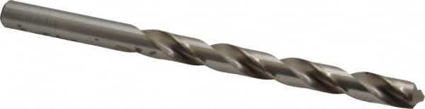 Cleveland - 19/64" 118° High Speed Steel Jobber Drill - Bright Finish, Right Hand Cut, Spiral Flute, Straight Shank, 4-3/8" OAL, Standard Point - Americas Industrial Supply