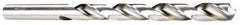 Hertel - 0.38mm 118° High Speed Steel Jobber Drill - Bright Finish, Spiral Flute, Straight Shank, 19mm OAL, Standard Point - Americas Industrial Supply