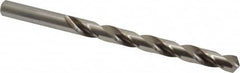 Cleveland - Letter Q 118° High Speed Steel Jobber Drill - Bright Finish, Right Hand Cut, Spiral Flute, Straight Shank, 4-3/4" OAL, Standard Point - Americas Industrial Supply