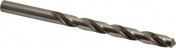 Cleveland - Letter S 118° High Speed Steel Jobber Drill - Bright Finish, Right Hand Cut, Spiral Flute, Straight Shank, 4-7/8" OAL, Standard Point - Americas Industrial Supply