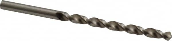 Cleveland - #6 118° High Speed Steel Jobber Drill - Bright Finish, Right Hand Cut, Spiral Flute, Straight Shank, 3-3/4" OAL, Standard Point - Americas Industrial Supply