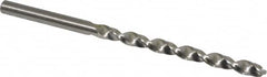 Cleveland - #13 118° High Speed Steel Jobber Drill - Bright Finish, Right Hand Cut, Spiral Flute, Straight Shank, 3-1/2" OAL, Standard Point - Americas Industrial Supply