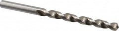 Cleveland - Letter L 118° High Speed Steel Jobber Drill - Bright Finish, Right Hand Cut, Spiral Flute, Straight Shank, 4-1/4" OAL, Standard Point - Americas Industrial Supply