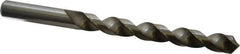 Cleveland - Letter X 118° High Speed Steel Jobber Drill - Bright Finish, Right Hand Cut, Spiral Flute, Straight Shank, 5-1/8" OAL, Standard Point - Americas Industrial Supply