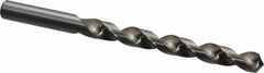 Cleveland - 3/8" 118° High Speed Steel Jobber Drill - Bright Finish, Right Hand Cut, Spiral Flute, Straight Shank, 5" OAL, Standard Point - Americas Industrial Supply