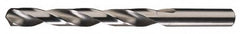 Cleveland - #26 118° High Speed Steel Jobber Drill - Bright Finish, Right Hand Cut, Spiral Flute, Straight Shank, 3" OAL, Standard Point - Americas Industrial Supply