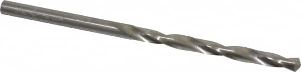Cleveland - 5/32" 118° High Speed Steel Jobber Drill - Bright Finish, Right Hand Cut, Spiral Flute, Straight Shank, 3-1/8" OAL, Standard Point - Americas Industrial Supply