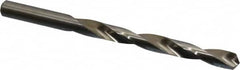 Cleveland - 21/64" 118° High Speed Steel Jobber Drill - Bright Finish, Right Hand Cut, Spiral Flute, Straight Shank, 4-5/8" OAL, Standard Point - Americas Industrial Supply
