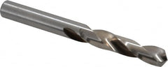 Cleveland - 0.295" 118° Spiral Flute High Speed Steel Screw Machine Drill Bit - Bright Finish, Right Hand Cut, 1-9/16" Flute Length, 2-3/4" OAL, Standard Point, Straight Shank - Americas Industrial Supply