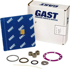 Gast - 9 Piece Air Compressor Repair Kit - For Use with Gast Model #0211-V45F-G8CX, #0211-V36A-G8CX and #0211-V45F-G230CX - Americas Industrial Supply