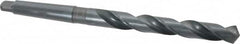 Cleveland - 45/64", 2MT 118° Point High Speed Steel Taper Shank Drill Bit - Oxide Finish, 5-5/8" Flute Length, 9-1/2" OAL, Spiral Flute, Series 2410 - Americas Industrial Supply