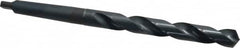 Cleveland - 47/64", 2MT 118° Point High Speed Steel Taper Shank Drill Bit - Americas Industrial Supply