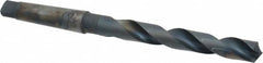 Cleveland - 27/32", 3MT 118° Point High Speed Steel Taper Shank Drill Bit - Americas Industrial Supply