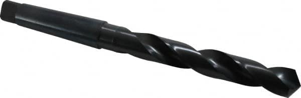 Cleveland - 1-1/8", 4MT 118° Point High Speed Steel Taper Shank Drill Bit - Americas Industrial Supply