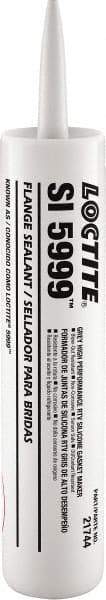 Loctite - 300 mL Cartridge Gray Silicone Sealant - -65°F Min Operating Temp - Americas Industrial Supply