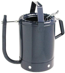 Plews - 14" Long Flexible Spout, Measure Oiler - Steel Body, Painted - Americas Industrial Supply