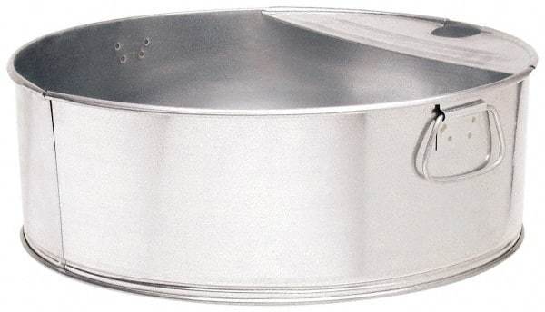 Plews - 6 Gal Radiator Drain Pan - Galvanized Steel - Americas Industrial Supply