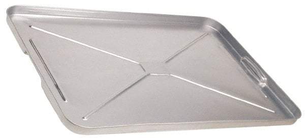 Plews - 26" Long x 17-3/4" Wide x 1" High, Oil Drip Pan - Galvanized Steel - Americas Industrial Supply