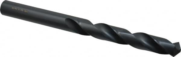Cleveland - 55/64" 118° Spiral Flute High Speed Steel Taper Length Drill Bit - Americas Industrial Supply
