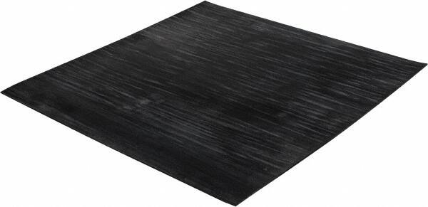 Made in USA - 12" Long, 12" Wide, 1/16" Thick, Buna-N Rubber Foam Sheet - 65 to 75 Durometer, Black, -20 to 180°F, 2,500 psi Tensile Strength, Plain Backing, Stock Length - Americas Industrial Supply