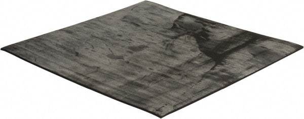 Made in USA - 12" Long, 12" Wide, 1/8" Thick, Buna-N Rubber Foam Sheet - 65 to 75 Durometer, Black, -20 to 180°F, 2,500 psi Tensile Strength, Plain Backing, Stock Length - Americas Industrial Supply