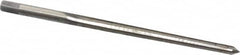 Cleveland - #4/0 Pin, 0.1142" Diam, 0.0869" Small End, 1/8" Diam Straight Shank, 1-5/16" Flute, Taper Pin Reamer - Americas Industrial Supply