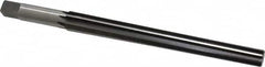 Cleveland - #10 Pin, 0.7216" Diam, 0.5799" Small End, 5/8" Diam Straight Shank, 6-13/16" Flute, Taper Pin Reamer - Americas Industrial Supply