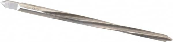 Cleveland - #3/0 Pin, 0.1302" Diam, 0.1029" Small End, 9/64" Diam Straight Shank, 1-5/16" Flute, Taper Pin Reamer - Americas Industrial Supply