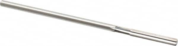 Cleveland - #1 High Speed Steel 6 Flute Chucking Reamer - Straight Flute, Straight Shank, 1-1/2" Flute Length, 6" OAL - Americas Industrial Supply