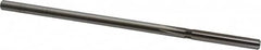 Cleveland - #7 High Speed Steel 6 Flute Chucking Reamer - Straight Flute, Straight Shank, 1-1/4" Flute Length, 5" OAL - Americas Industrial Supply