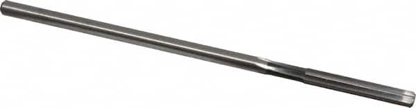 Cleveland - #10 High Speed Steel 6 Flute Chucking Reamer - Straight Flute, Straight Shank, 1-1/4" Flute Length, 5" OAL - Americas Industrial Supply