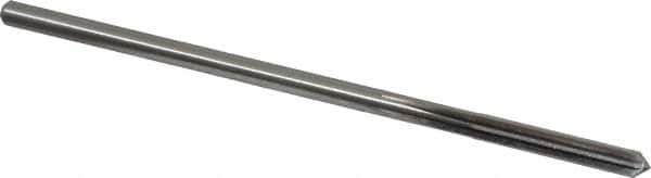 Cleveland - #12 High Speed Steel 6 Flute Chucking Reamer - Straight Flute, Straight Shank, 1-1/8" Flute Length, 4-1/2" OAL - Americas Industrial Supply