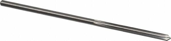 Cleveland - #24 High Speed Steel 6 Flute Chucking Reamer - Straight Flute, Straight Shank, 1" Flute Length, 4" OAL - Americas Industrial Supply