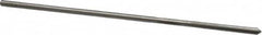 Cleveland - #45 High Speed Steel 4 Flute Chucking Reamer - Straight Flute, Straight Shank, 3/4" Flute Length, 3" OAL - Americas Industrial Supply