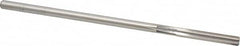 Cleveland - Letter B High Speed Steel 6 Flute Chucking Reamer - Straight Flute, Straight Shank, 1-1/2" Flute Length, 6" OAL - Americas Industrial Supply