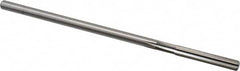 Cleveland - Letter D High Speed Steel 6 Flute Chucking Reamer - Straight Flute, Straight Shank, 1-1/2" Flute Length, 6" OAL - Americas Industrial Supply