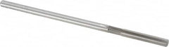 Cleveland - Letter G High Speed Steel 6 Flute Chucking Reamer - Straight Flute, Straight Shank, 1-1/2" Flute Length, 6" OAL - Americas Industrial Supply