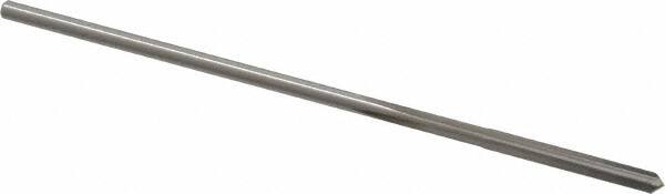 Cleveland - 3/32" High Speed Steel 4 Flute Chucking Reamer - Straight Flute, Straight Shank, 3/4" Flute Length, 3" OAL - Americas Industrial Supply