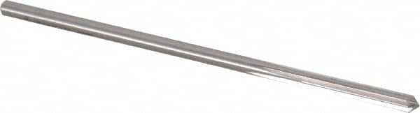 Cleveland - 11/64" High Speed Steel 6 Flute Chucking Reamer - Straight Flute, Straight Shank, 1-1/8" Flute Length, 4-1/2" OAL - Americas Industrial Supply