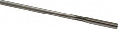Cleveland - 9/32" High Speed Steel 6 Flute Chucking Reamer - Straight Flute, Straight Shank, 1-1/2" Flute Length, 6" OAL - Americas Industrial Supply
