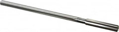 Cleveland - 3/8" High Speed Steel 6 Flute Chucking Reamer - Straight Flute, Straight Shank, 1-3/4" Flute Length, 7" OAL - Americas Industrial Supply